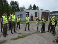 Poszukiwania na lotnisku w Wilamowie